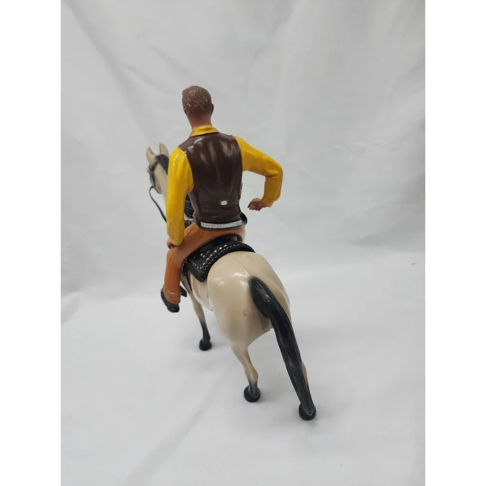 Vintage 1950's HARTLAND MARSHAL Matt Dillon GUNSMOKE W/ Horse And Saddle
